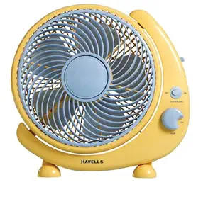 Havells Cresent 250mm Personal Fan (Yellow)