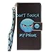 Produktbild Anlike Sony Xperia Z2 (5,2 Zoll) Hülle, Handyhülle / Schutzhülle / Ledertasche / Tasche / Case / Cover / Flip Brieftasche [wütend] Bookstyle Kartenfach Standfunktion Handytasche mit Abnehmbar Handy Lanyard für Sony Xperia Z2 (5,2 Zoll)