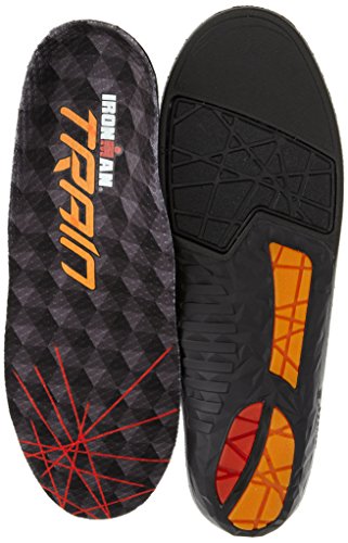 Spenco Spenco Unisex Ironman Train Insole Charcoal/Red 2 (Men's 6/7 Women's 7/8) Medium
