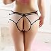 Produktbild RangYR Sexy Stretch fein mit Gaze Unterwäsche Atmungsaktivität und Komfort von Schritt offen Hose Offline Temptation Geschmack T String S Open crotch terrace and