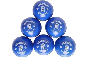 MARIB Wind Cricket Balls - Indoor & Outdoor Soft Training Cricket Ball for Coaching Practice