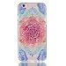 Produktbild iPhone 6 / 6S Hülle, Chreey [Gemalt Relief] Schutzhülle Ultra Dünn Slim Fit Transparent Kratzfest Weich TPU Silikon Case Handyhülle Klar Durchsichtig Backcover [Schnüren Blume]