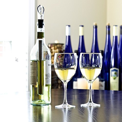 Weinkühler von Viitop.eu – Premium 3-in-1 Flaschenkühler mit Dekantier-Ausgießer und Edelstahl-Kühlstab - 7