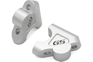 SNWDBH Rehausseur De Guidon De Moto pour B&MW R1200GS LC Adventure R1250GS ADV S1000XR R 1250 GS(Argent 1)