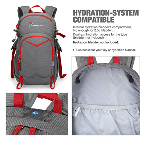 Mardingtop 20L Unisex Fahrrad Rücksack für Radsport/Camping/Wandern/Reisen, 44X25.5X14cm - 6