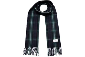 TG Thistle Gem Traditional Tartan Clan Scarves – Multicolor, super-soft Scottish Clan Tartan Scarf - Perfect for both Men and Women