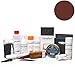 Produktbild COLOURLOCK® Lederreparatur Komplettset stark (18-teilig) RAL 8015 Kastanienbraun mit Leder Fresh (Farbtönung) 150 ml, Leder Protector (Lederschutz) 150 ml, Lederreiniger 125 ml, Leder Reinigungsbenzin 225 ml (Leder entfetten), Flüssigleder 7ml (gegen Risse), Lederkleber 7ml