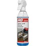 HG Glass & Mirror Spray 500 ml-Streak-Free Cleaner-Removes Grease and Dirt from Glass and Mirrors Quickly