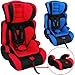 Produktbild Monzana® Kindersitz Autokindersitz  5-Punkt Gurtsystem  Gruppe 1 + 2 + 3 ECE R44/04  9-36 kg Sitzerhöhung Kinderautositz Rot-Schwarz Farbwahl
