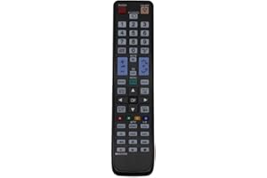azurano Uniwersalny Zamienny Pilot Zdalnego Sterowania | Kompatybilny z SAMSUNG BN59-01039A, BN5901039A | TV Projektor HiFi Pilot Zdalnego Sterowania | LE32C650, LE32C670, LE37C650, LE37C670, LE40C650