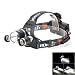 Produktbild 3 x Cree XM-L T6 4 Mode 3000LM Adjustable Zoom LED Taschenlampe Lampe/Licht Kopflampe Kopf
