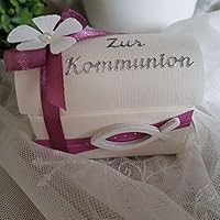 Geschenkverpackung TRUHE Taufe Kommunion/Konfirmation/Firmung/Taufe