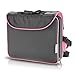 Portable Foldable Harness Baby Toddler Infant Dining Chair On the Go Booster Seat Bag Travel Storage highchair - Pink