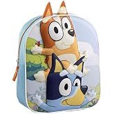 Children's Backpack 3D Applications Bluey Measures 22 x 27 x 10 cm for Children with Adjustable and Ergonomic Handles | Child