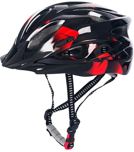 Verstellbarer Fahrradhelm Mit Sonnenvisier - Skaterhelm Für Herren & Damen (54-62cm)