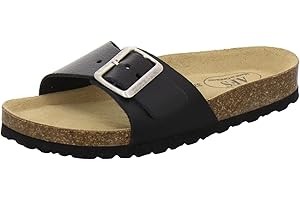 AFS-Schuhe 2112, modische Damen-Pantoletten, hochwertiges, echtes Leder, Made in Germany