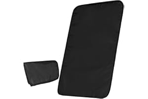 3B PRO Portable Foldable Waterproof Baby Diaper Changing Mat, Washable Travel Nappy Pad, 5 Colours (Black)