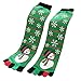 Produktbild Weihnachten Socken Btruely 3D Gedruckt Weihnachten Socken Frauen Casual Socken Nette Unisex Low Cut Socken Weihnachtsmotiv Weihnachten Festlicher Baumwolle Zehensocken (B)