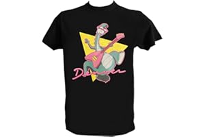 UZ Design T Shirt Denver Dinosauro Uomo Bambino Trash Maglietta Cartoni Animati Anni 90