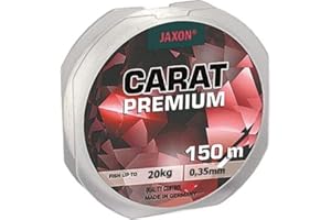 Jaxon Angelschnur Carat Premium 150m Spule 0,10mm-0,45mm Monofile