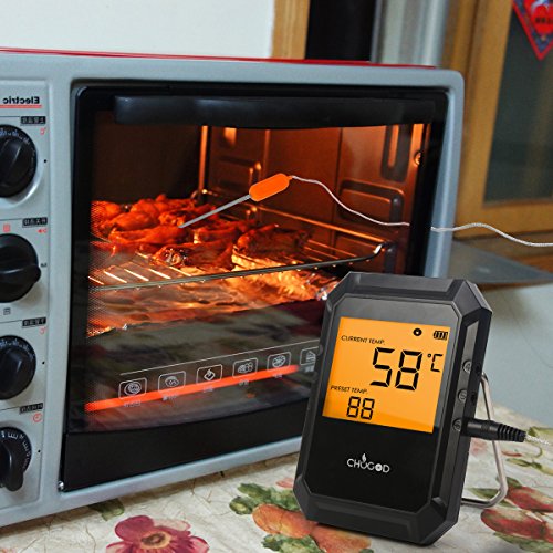 WEINAS Barbecue Thermometer Grill Intelligente Fleisch 6 sonde Bluetooth mit Easy BBQ App IPhone iPad iOS und Android-kompatibel von WEINAS(2 Sonden erhalten) - 8