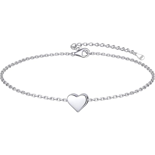 Bracciale Donna In Argento 925 Con Ciondolo A Cuore E Zircone – Regalo In Elegante Confezione, 30020 - 3