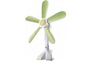 CFG 1808 CFG Ventilatore Da Tavolo Parete Con Clip Ev058 Margherita Pale Flessibili 3in1