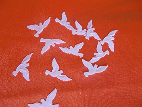 250 Stück schöne weiße Tauben Konfetti für bestimmte Anlässe - 5