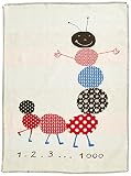 David Fussenegger Baby- und Kinderdecke Lena Raupe 100x75cm GOTS zertifiziert 100% kbA