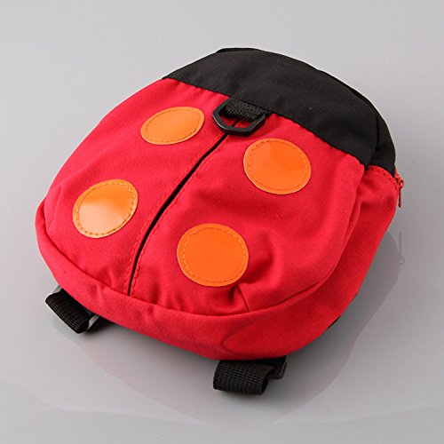 Winrembrandt Baby Toddler Walking Safety Safe Rein Harness Backpack Bag, Ladybug