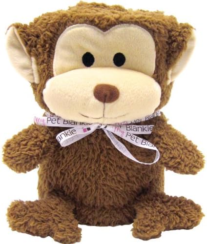 FouFou Dog 85076 My Pet Blankies Duvet, Pillow and Soft Toy, Monkey