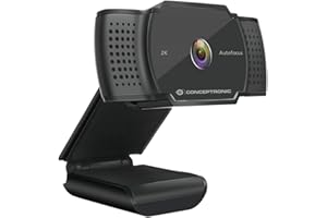 Conceptronic Webcam AMDIS 2k Super HD Webcam+Microphone sw