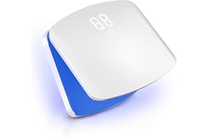 SUUPRONE Nail Fungus Treatment, LLLT Laser, Suitable for Multiple Fingers/Toenails, Equipped with 11 x 470 nm Blue Light and 4 x 910 nm Red Light, Height Adjustable