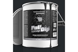 Sophisticauto Peinture amovible Wrapper Full Dip bidon 4L Gris Mat Gun Metal Vinyle Liquide