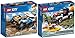 Produktbild LEGO® City 2er Set 60218 60240 Wüsten-Rennwagen + Kajak-Abenteuer