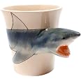 Piatto Da Portata A Forma Di Squalo In Ceramica, Per Sushi, Sashimi E Antipasti - Blu, 33x19.8 Cm