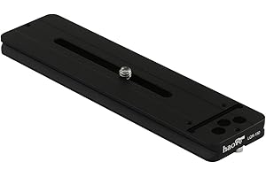 Haoge LQR-150 Universal-Objektivfuß, Schnellwechselplatte für Nikon Olympus Fujifilm Tokina Tamron Sigma Pentax Sony Tele Teleobjektiv kompatibel mit Arca Swiss Stativ Kugelkopf Kugelkopf