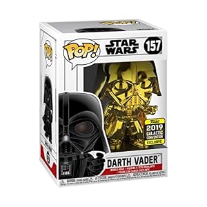 Funko Pop Darth Vader Dorado-Cromado (Star Wars 157) - Imagen 4