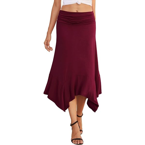 Jessica Howard Women's Pleated Ballgown Skirt - High Waist Separate With Inset Waistband
