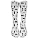 Produktbild HJKAA Highly Elastic,Durable, Flexible,Socken Hot Salon & Barber Hairdresser Compression Socks For Women And Men - Best Medical, Nursing, Travel & Flight Socks