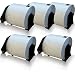 Produktbild 5x kompatible Etiketten-Rolle für Brother DK-11202 PTouch QL 560 VP PTouch QL 560 YX PTouch QL 570 PTouch QL 580 PTouch QL 580 N PTouch QL 650 TD PTouch QL 700 PTouch QL 710 W PTouch QL 720 NW Label 62mm x 100mm DK11202 Trägerspule