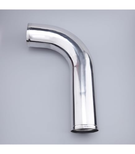 3-Inch 76mm Aluminum Turbo Intercooler Pipe - 90 Degree Elbow, Universal Fit