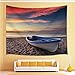 Produktbild HYDDAXJW Sea Decor Boat On The Breach Bei Der Sunset Typestry Wandbehang Für Schlafzimmer Wohnzimmer Wohnheim Wandkunst, (W) 150X (H) 200Cm