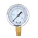 SODIAL(R) 0 ~ 30 psi 0 ~ 2bar Mini Dial Manometer Kompressor Meter Hydraulikdruckmesser Gage Doppelskala Schwarz