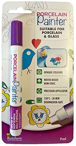 Violet Porcelain Painter Pen - Personalise Dinnerware such as Porcelain Plates and Mugs Permanently
