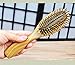 Airbag Massage Wood Hair Brush, Vinmax Handmade Natural Green Sandalwood Hair Comb with Detangling Airbag Wooden Hair Combs for Anti-static, Eliminating Dandruff, Scalp Massage for Hair Health