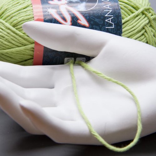 Lana Grossa Star 037 green glow 50g Wolle - 2