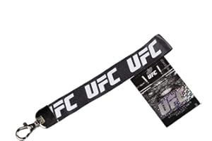 Pro Specialties Group UFC Uni UFC Logo Lanyard - Charcoal