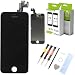 Produktbild iPhone SE LCD Retina Display + Touchscreen Schwarz mit Werkzeug Kit + Anleitung