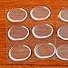 Produktbild Ungfu Mall 6 PCS Silicon Transparent Invisible Heel Pad Schuh Anti-Rutsch-Pad
